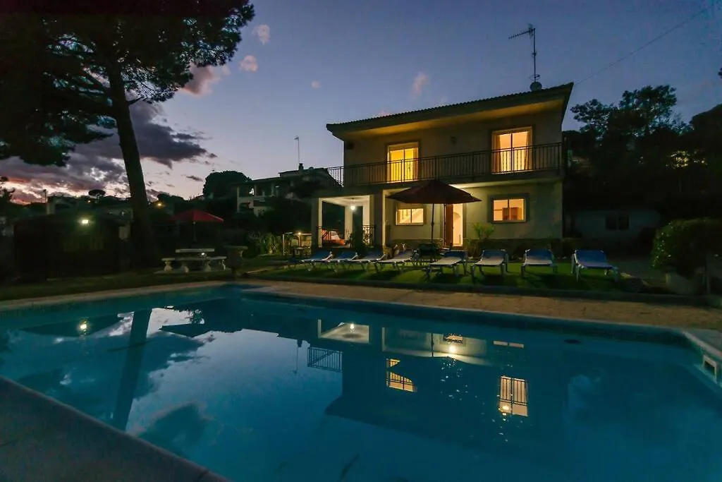 Villa With Private Pool And Bbq Near Lloret De Mar Vidreres 0*,  Spain