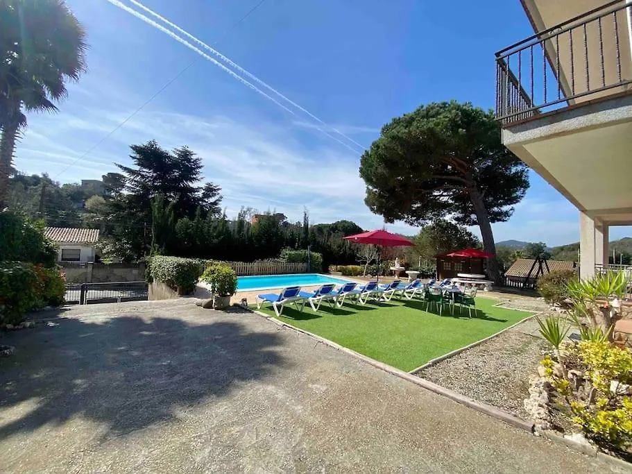 Villa With Private Pool And Bbq Near Lloret De Mar Vidreres Spain
