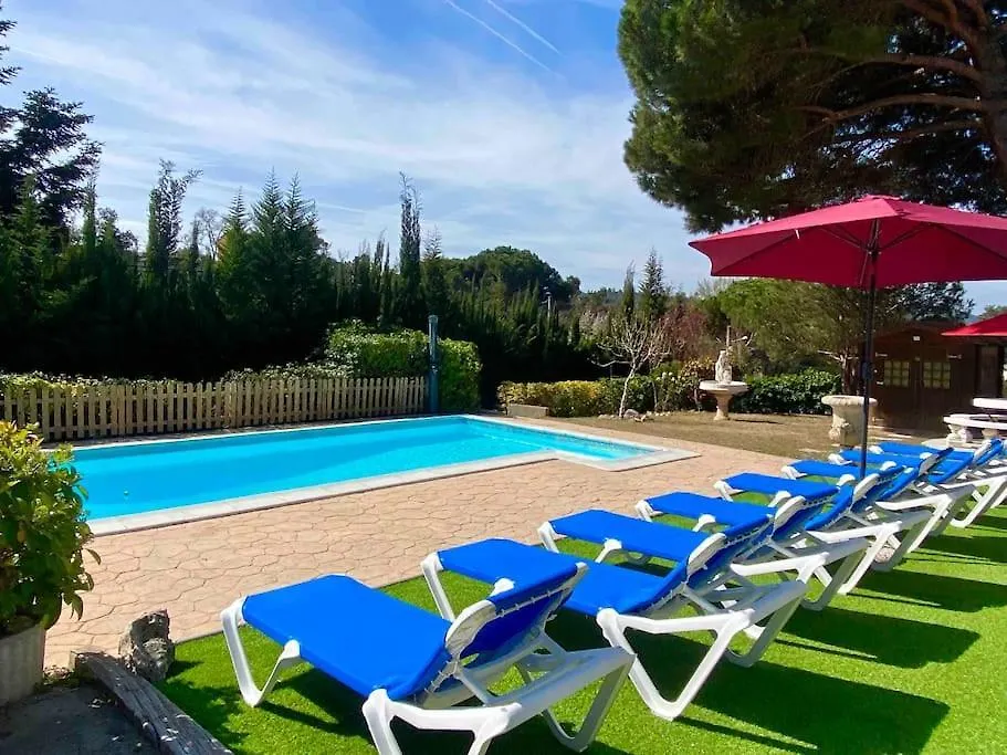 Villa With Private Pool And Bbq Near Lloret De Mar Vidreres 0*,  Spain