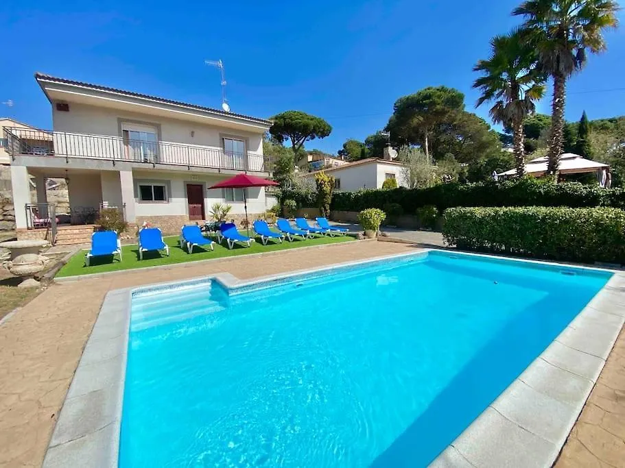 Villa With Private Pool And Bbq Near Lloret De Mar Vidreres 0*,